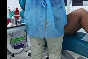 my dentist visit turned wild with a huge cock sliding into my mouth