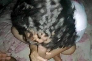 After the game, I took this sexy amateur home for victory celebration with muff diving and creampie