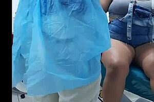 my dentist visit turned wild with a huge cock sliding into my mouth