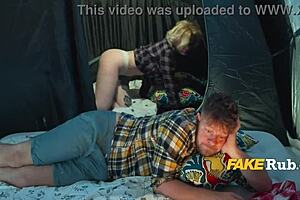 Fiancé's Redhead Best Friend Rides Hard in Wild Assfucking