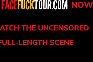 Blonde Slut Lisi Kitty Slurps Big Cock