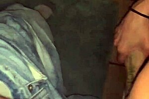 i give smoking blowjob to skinny wife outdoor