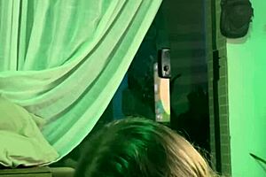 the sister-in-law got covered in cum during the amateur session