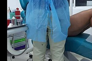 my dentist visit turned wild with a huge cock sliding into my mouth