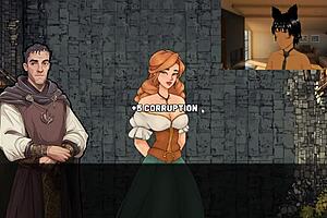 Is lady pink getting anal from demon?