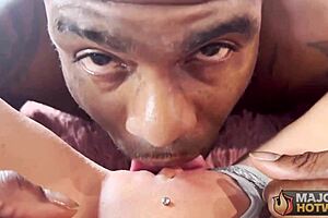 Busty blonde Kristi Kream meets Rome Major in an intriguing encounter