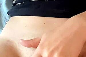 Miranielt's First Video: Masturbating While Neighbor Showers