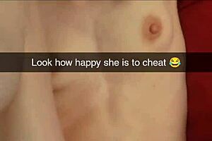 real snapchat fuck- cheating cumslut begs for creampie -richelle rose, like rough humiliation with big cock