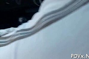 Shaved Pussy Receives Sexy Pounding by Erected Cock