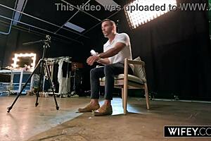 Omg, my curvy hotwife Andi Avalon takes huge BBC while hubby just watches, so hot!!