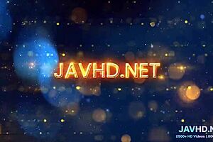 Japanese model with curly hair gets amateur pussy compilation.