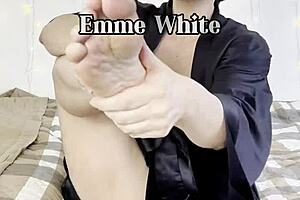 Milf Uses Sex Machine And Buttplug In Lingerie Workout. Pretty Brunette Tries Dildo On Pussy.