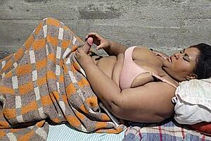 Futanari madrasta gordinha gets a big cock and a huge cum load