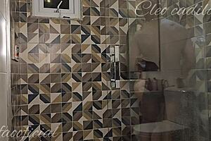 young amateur gives handjob to skinny asian friend