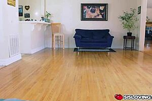 peyton robbie boldly deepthroats stepbro's monster cock