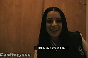 i'm the casting hd sex crazed teacher getting a creampie in pov interview.