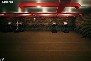 Intense Workout Session at the Girls Gym