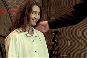 Pornstar Endures Intense Humiliation And Whipping For First Time