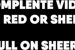 Watch this full spicy masturbation video featuring hairy armpits and ass on red