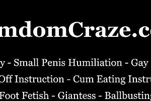 Mistress Commands Slave to Kneel in POV Femdom