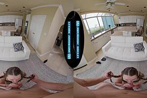 Curvy Redhead Teen 18+ Babysitter Chloe Marie Convinces You To Hire Her - Lethalhardcorevr