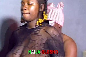 Naija Olo sho fucked hard after nipple touch