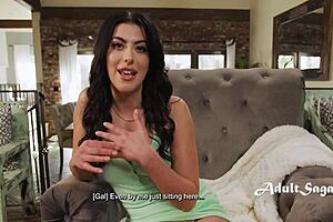 english gal ritchie with green eyes in solo play