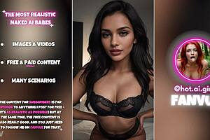 Ai-Generated Babes Pose in Lingerie Photos