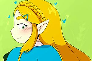 Joi princesse zelda traduit with instruction and jerk off