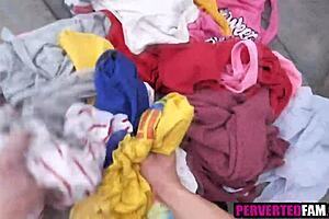 In a quiet afternoon, the bored blonde step sister with young feet gets used by her taboo step brother in a hardcore encounter.