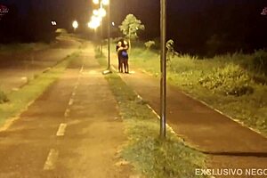 Wife Fucked By Stranger's Huge Cock Outdoors