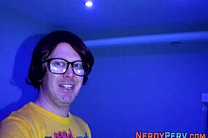 the busty babe tricked into sucking his cock with a handjob