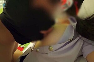 shy student works with boss's huge cock