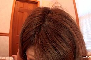 Asian Threesome From Cute Foreplay To Mouthful Of Cum