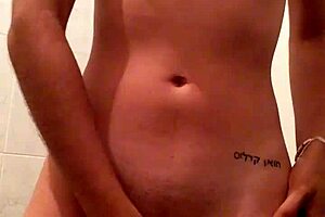 Cute Teen Suggests Blowjob to Mother-in-Law, Leading to Masturbation and Facial.