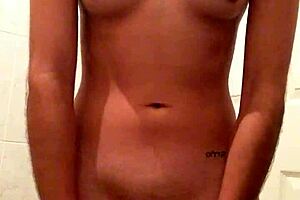 Cute Teen Suggests Blowjob to Mother-in-Law, Leading to Masturbation and Facial.