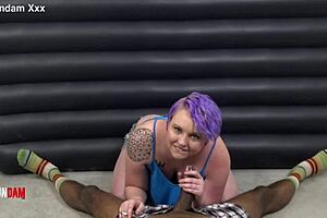 Smoking Cigarettes While Riding Shaundamxxx's Big Black Cock