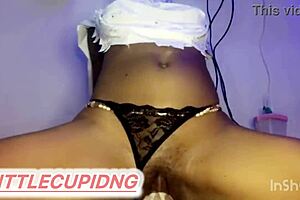 I'm Fucking My Massive Toy Dick While Wearing Latex Stockings, And It's So Huge! 😍