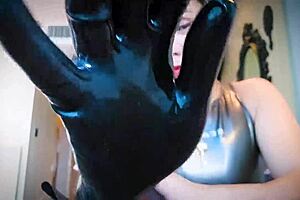 latex gloves create sensual fetish asmr experience