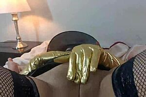 On Halloween, the sexy Latina witch gets her big ass filled with creampie for money.