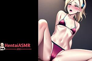 Blonde Scandinavian Hentai Girl Reaches Orgasms in Sexy Gallery