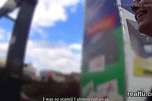 Glamorous czech teen gets seduced in supermarket and reamed in pov