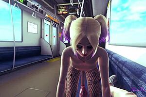 suicide squad yaoi pov harley quinn femboy encounter