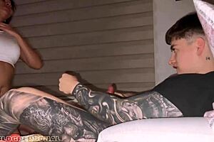 Brother's Girlfriend Fucked After Gym!