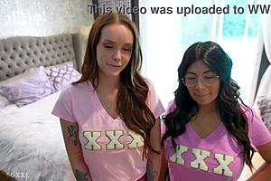 These sorority sluts like Cami Strella and Chloe Foxxe will do anything dirty.