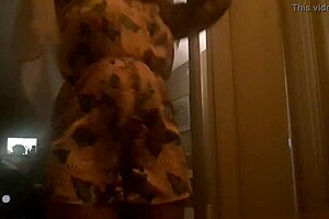 Ginger Paris Shows Her Boobs Outside