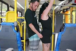 i can’t believe this old creep jerks off on a morena in public bus