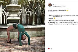 Lust Academy features curvy cute outfits in 3D.