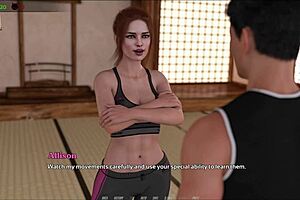 Playing savior 85 in the game.