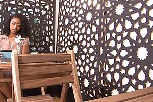 hot ebony lesbians meet on internet dates for steamy encounters